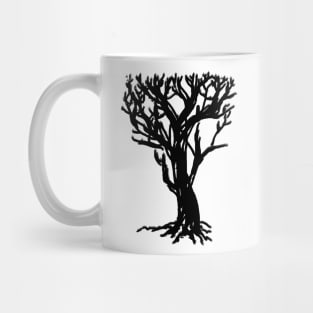 black tree Mug